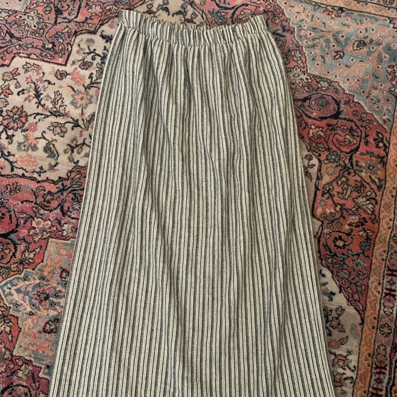 SOFT Eileen Fisher Wrap Maxi Skirt - Elastic Waist - Large - Picture 3 of 5
